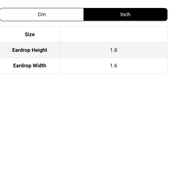 NEW Gold Hoop Drop Earrings - Picture 7 of 7